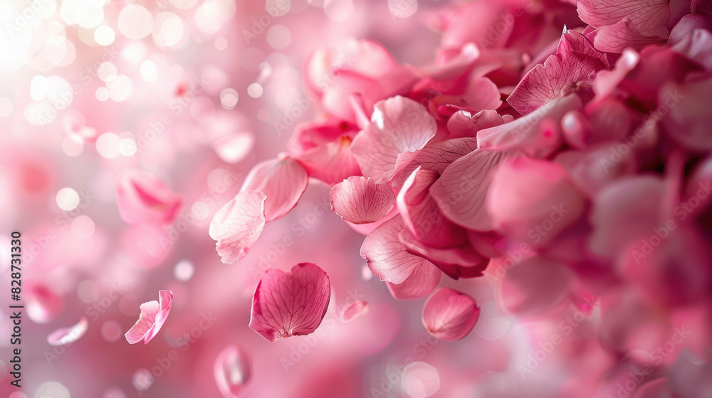 beautiful pink petals floating beautiful pink petals floating