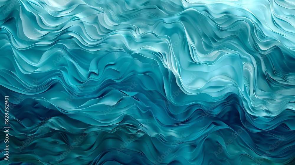 abstract ocean waves blue aqua teal texture web banner background digital art abstract ocean waves blue aqua teal texture web banner background digital art