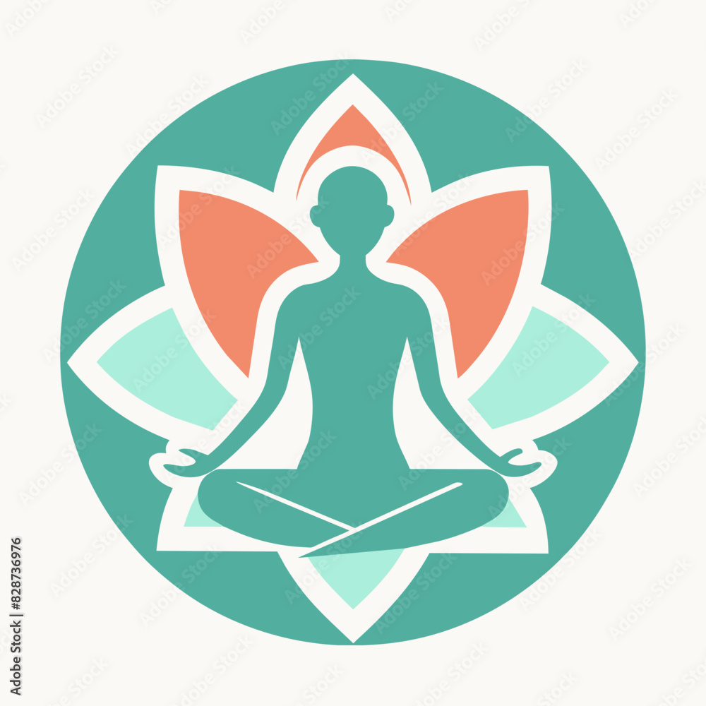 yoga logo icon