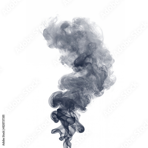 Black smoke, cut out © Yeti Studio