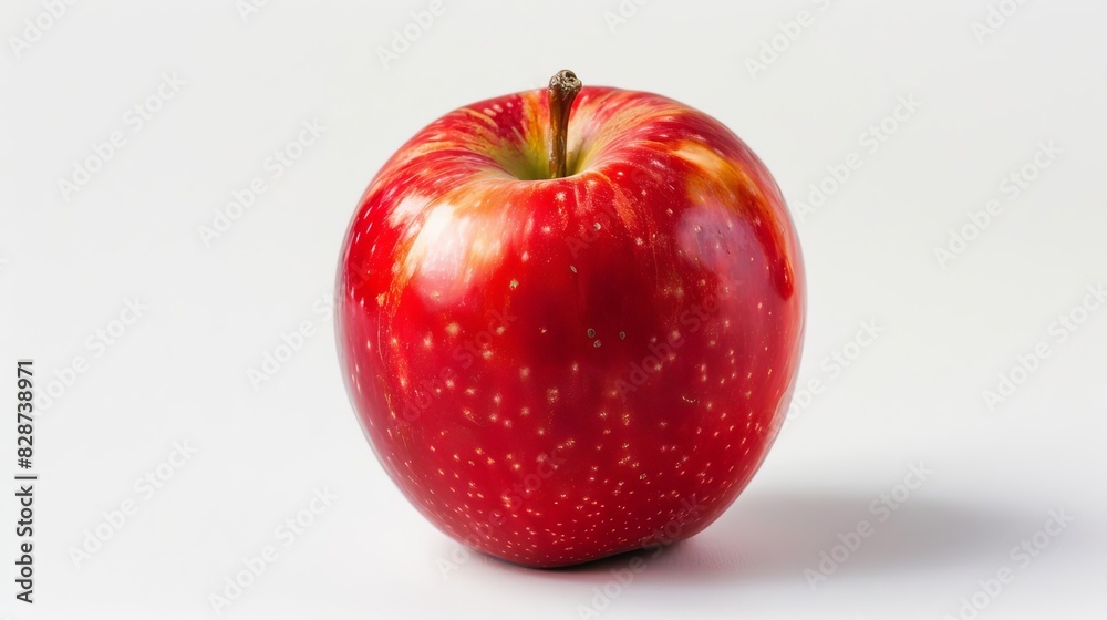 crisp crimson crunch vibrant red apple on pristine white background healthy fruit still life fresh produce highkey food photography crisp crimson crunch vibrant red apple on pristine white background healthy fruit still life fresh produce highkey food photography