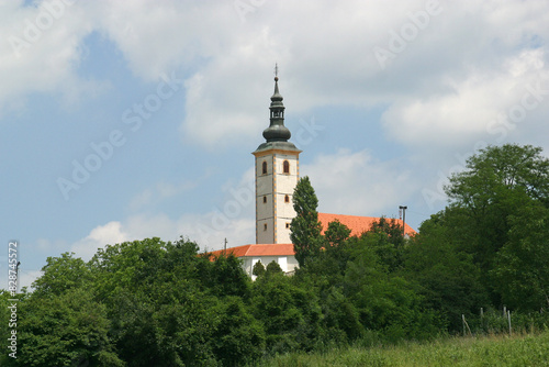 Church of the Three Kings in Komin, Croatia photo