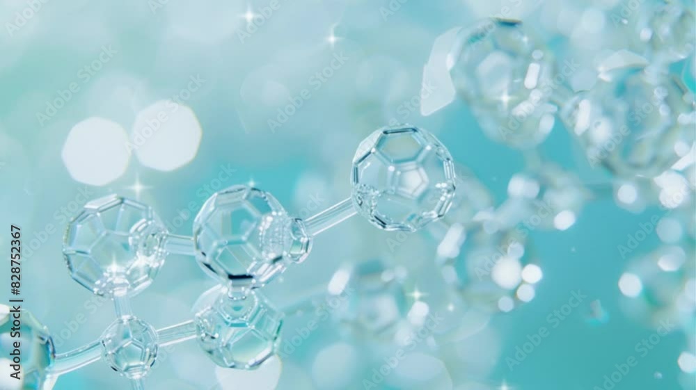 abstract background of crystal molecules abstract background of crystal molecules