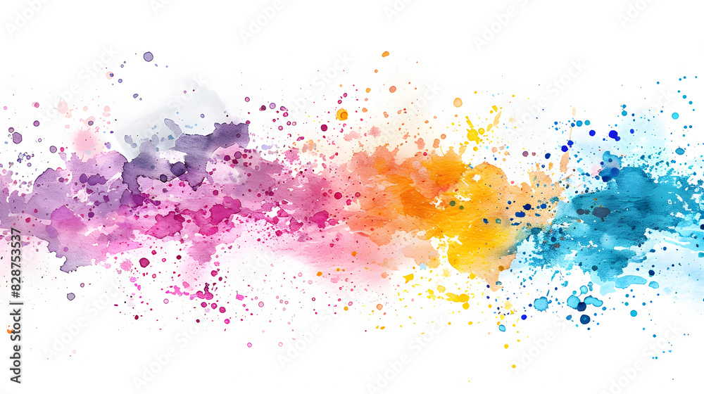 paint splatter on border, white background paint splatter on border, white background