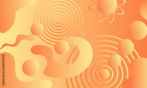 abstract background showing the components of dynamics and movement Vector