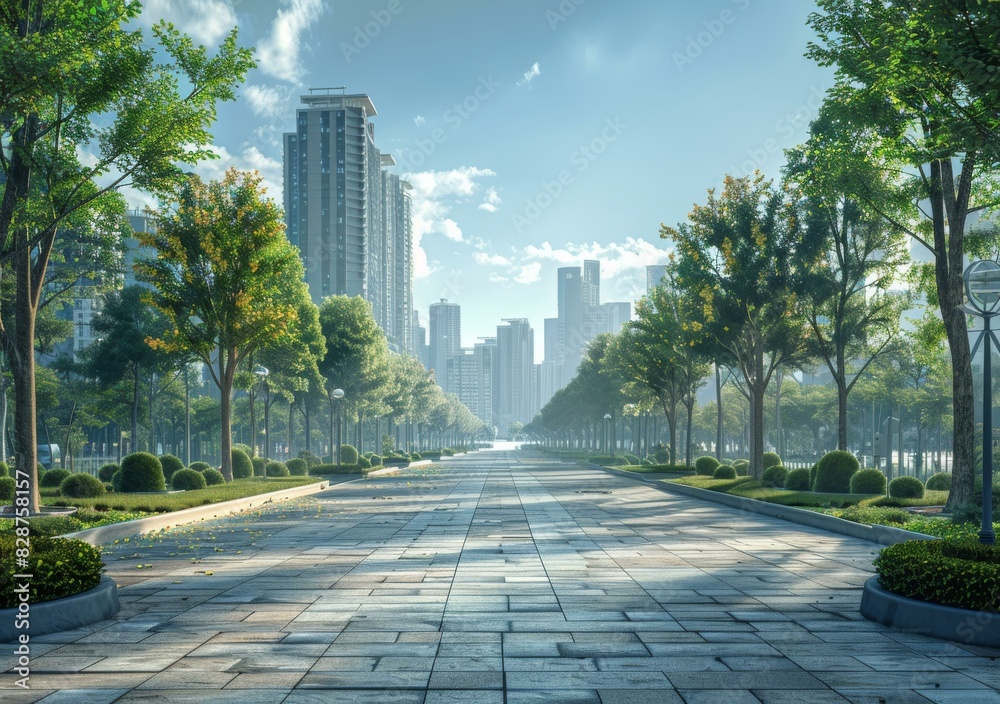 Urban Street Scene Urban Street Scene