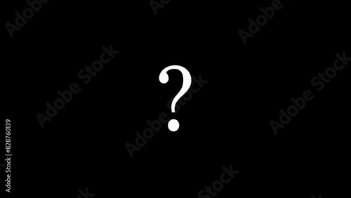 Question mark. Business support concept.	

