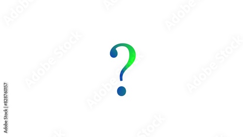 Question mark. Business support concept.	
