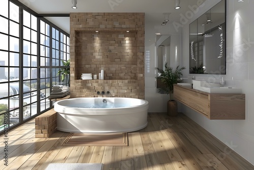 Modern Bathroom Design with Simple Style