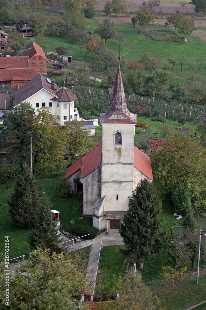 Saint Nicholas Church in Gornji Miklous, Croatia Saint Nicholas Church in Gornji Miklous, Croatia