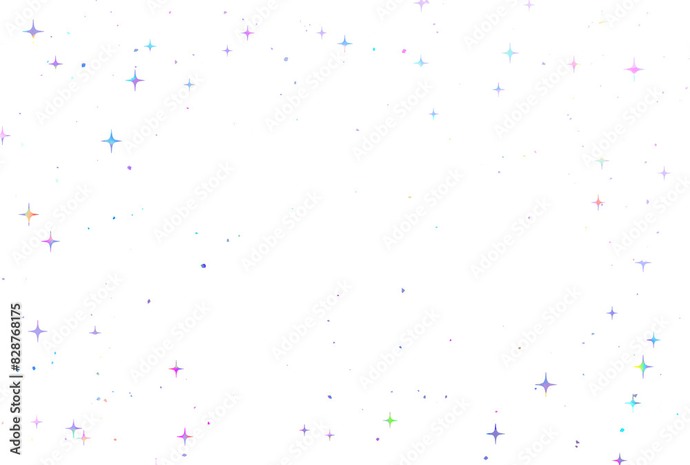 背景素材_ホログラム箔_星 背景素材_ホログラム箔_星