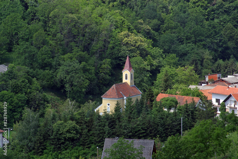 Chapel of Saint George in Psarjevo Gornje, Croatia