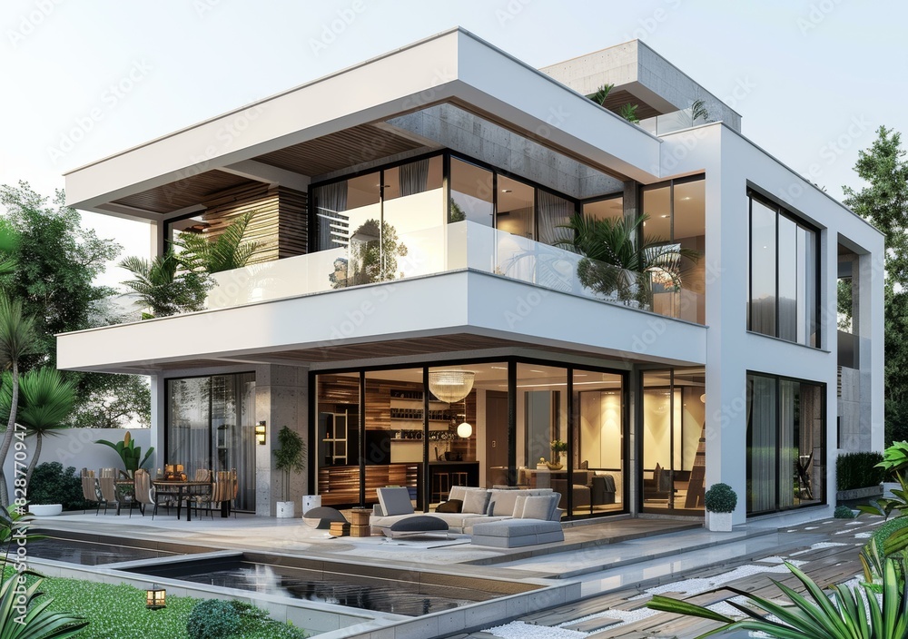 Modern House: Luxurious Architecture, Smart Home Technology Modern House: Luxurious Architecture, Smart Home Technology