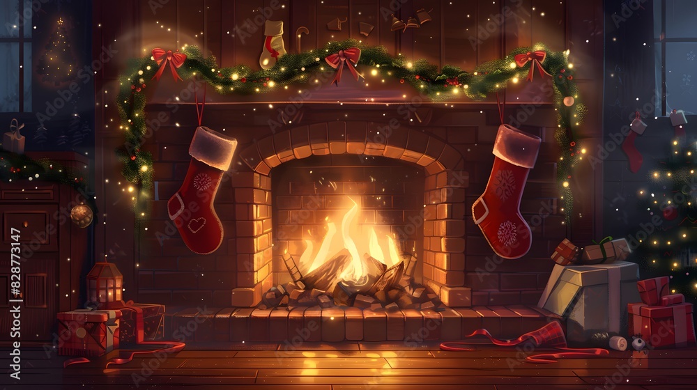 © Berkah - Christmas and New Year holiday background. Xmas greeting card. Christmas gifts on white background top view. © Berkah - Christmas and New Year holiday background. Xmas greeting card. Christmas gifts on white background top view.