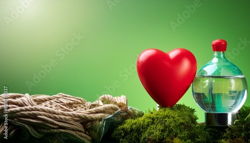 world food safety day. and the red heart, everybody matters to investigate a global pollutio.j