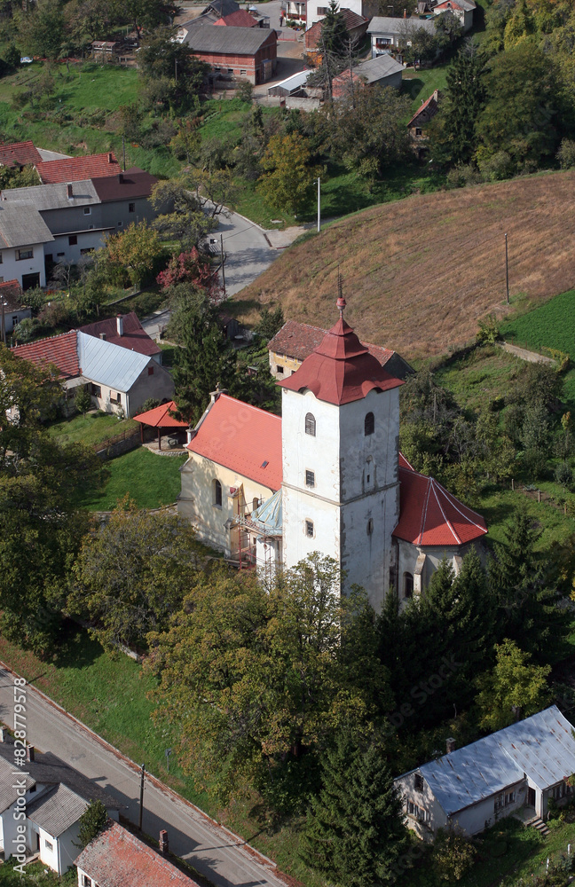Parish church of Saint Brice of Tours in Kalnik, Croatia Parish church of Saint Brice of Tours in Kalnik, Croatia