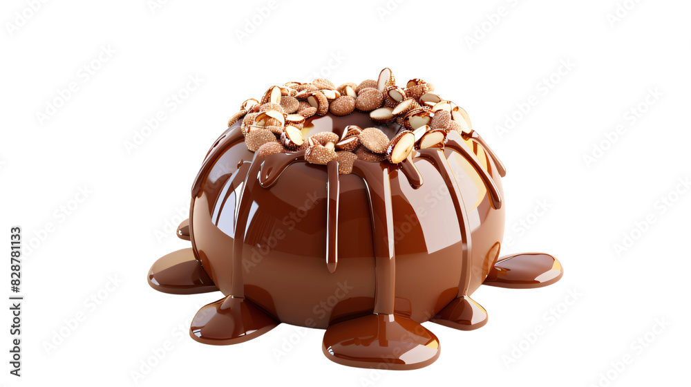 chocolate cake isolated on white background PNG chocolate cake isolated on white background PNG