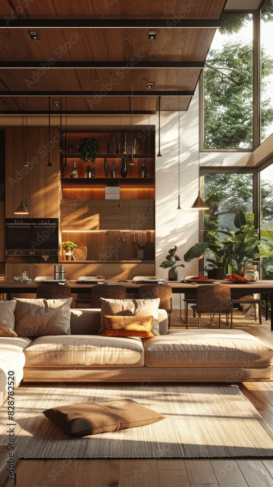 Modern and Cozy IKEA Style Living Room Modern and Cozy IKEA Style Living Room