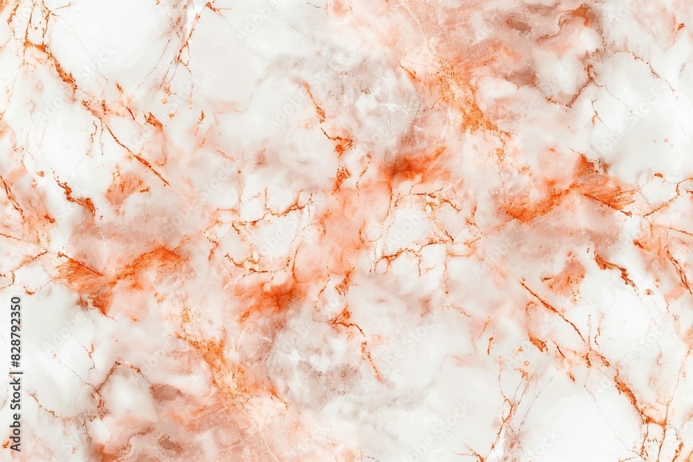 Naklejka premium Light peach marble seamless texture background and design interior or exterior, top view