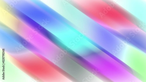 Abstract Gradient Seamless Looped Animation Background.