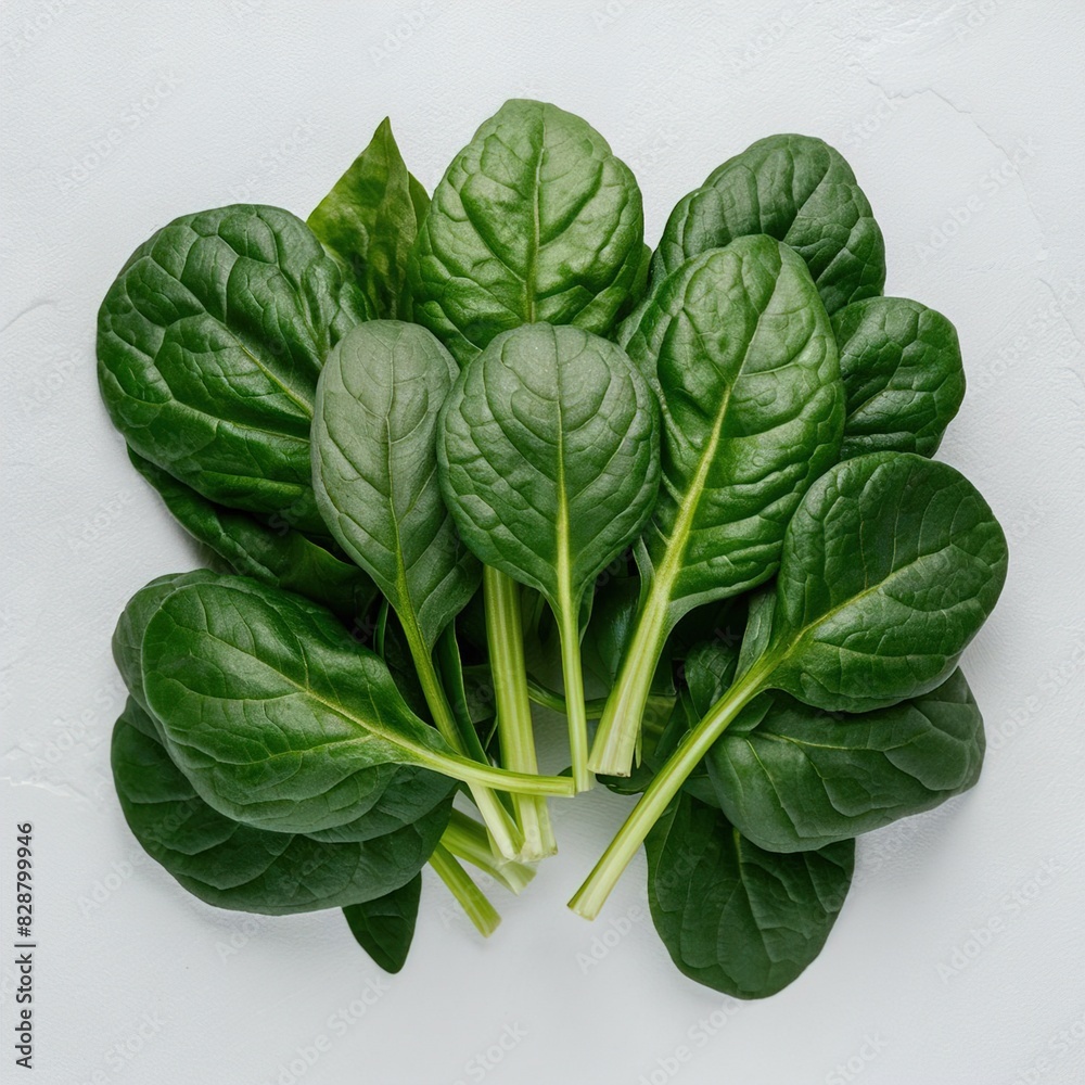 Fototapeta premium fresh spinach leaves
