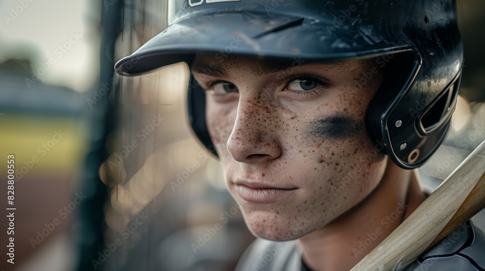 Focused baseball player with bat ready for game, workout, or practice. Softball inspiration, winner mindset, or fitness athlete for field training Focused baseball player with bat ready for game, workout, or practice. Softball inspiration, winner mindset, or fitness athlete for field training