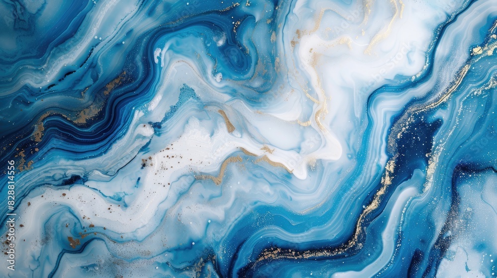 blue and gold marble texture blue and gold marble texture