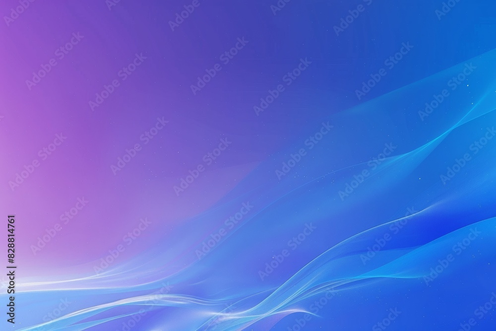 Blue and purple gradient background with smooth wavy lines Blue and purple gradient background with smooth wavy lines
