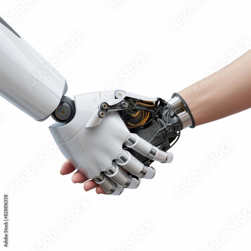Human and Robotic Handshake: Bridging the Gap Between Man and Machine