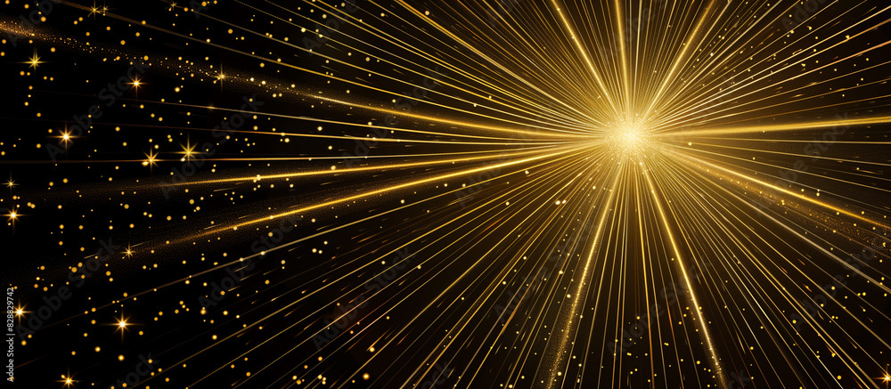 sunburst lines and twinkling stars sunburst lines and twinkling stars