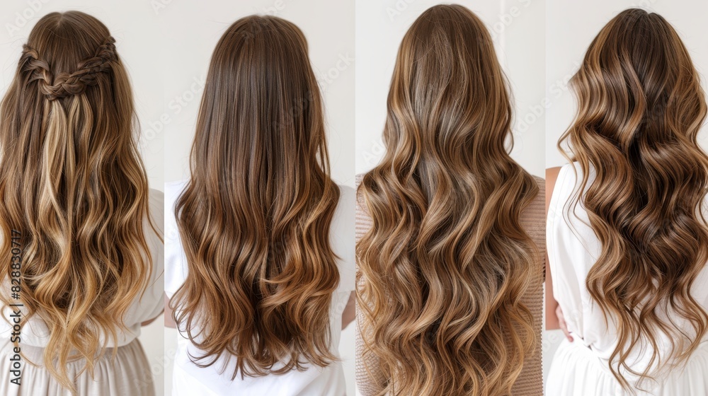 Get inspired with showcase of four elegant balayage hair styles for trendy and glamorous looks Get inspired with showcase of four elegant balayage hair styles for trendy and glamorous looks