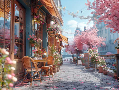 Fototapeta Naklejka Na Ścianę i Meble -  street cafe