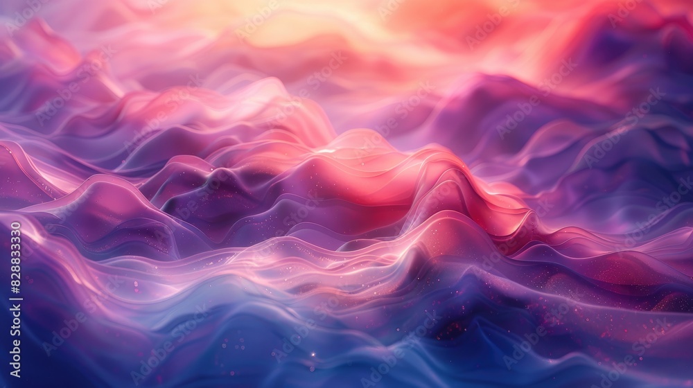 soft waves of light in pastel hues soft waves of light in pastel hues