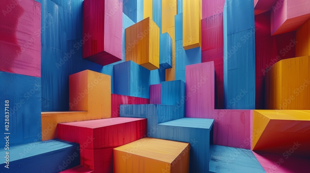 Geometric Playground - Dynamic Three-Dimensional Photography of Vibrant Structures in Playful Interaction Geometric Playground - Dynamic Three-Dimensional Photography of Vibrant Structures in Playful Interaction