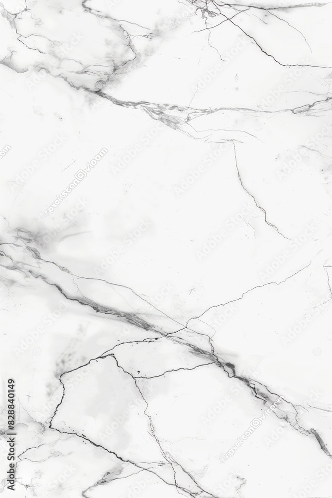 Fototapeta premium White Marble Texture with Subtle Gray Veins in Portrait Orientation for Elegant Interior Design