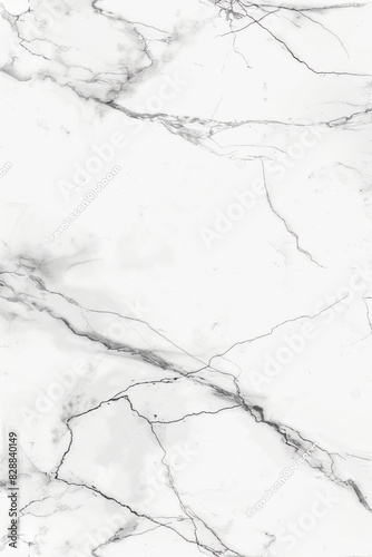 White Marble Texture with Subtle Gray Veins in Portrait Orientation for Elegant Interior Design
