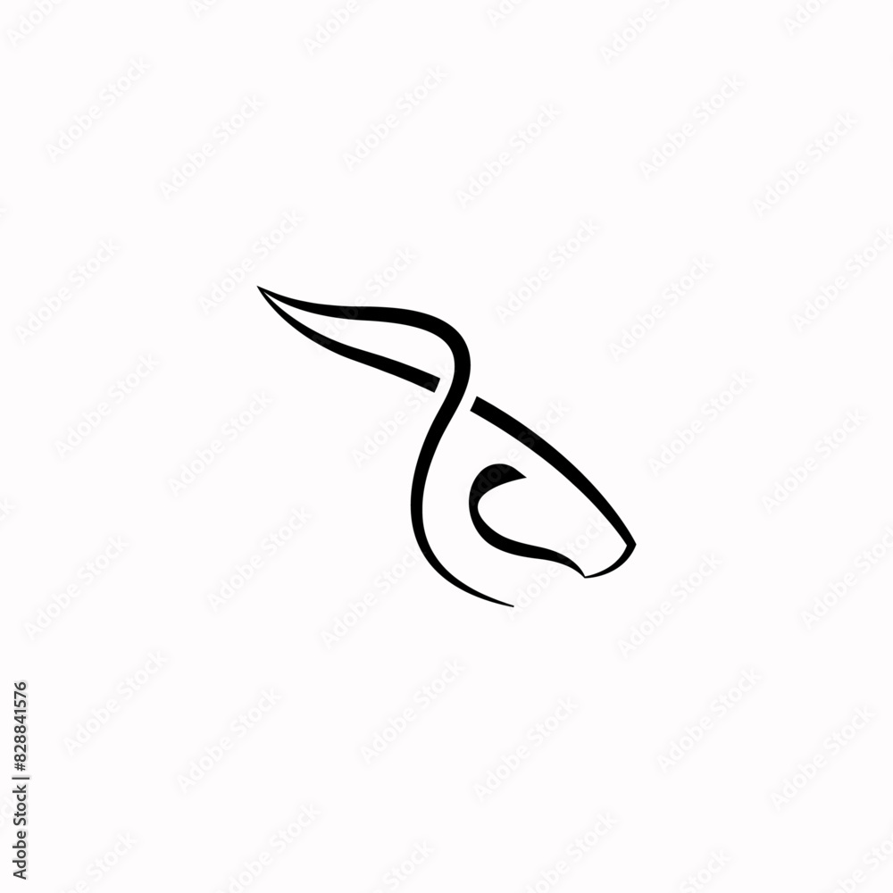 Goat logo. Goat head icon, symbol, vector, illustration design. Editable goat head abstract line design. Goat logo. Goat head icon, symbol, vector, illustration design. Editable goat head abstract line design.