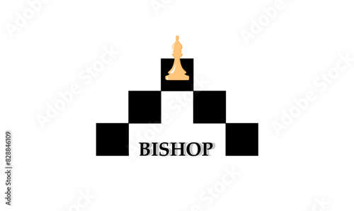 positions and moves of chess pieces, in a game of chess