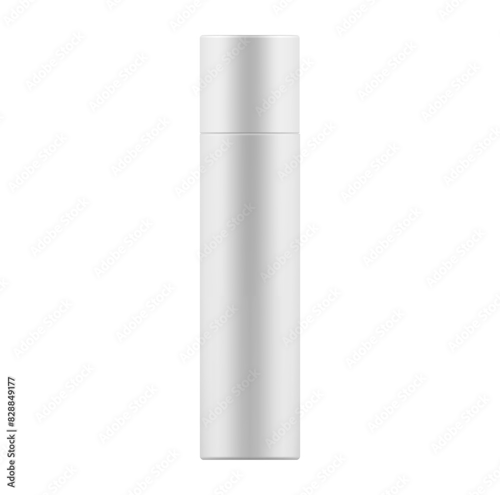 Aerosol bottle on white background, Blank cylinder bottle Aerosol bottle on white background, Blank cylinder bottle