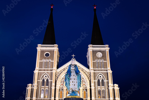 Cathedral of the Immaculate Conception, Chanthaburi Province, Thailand.