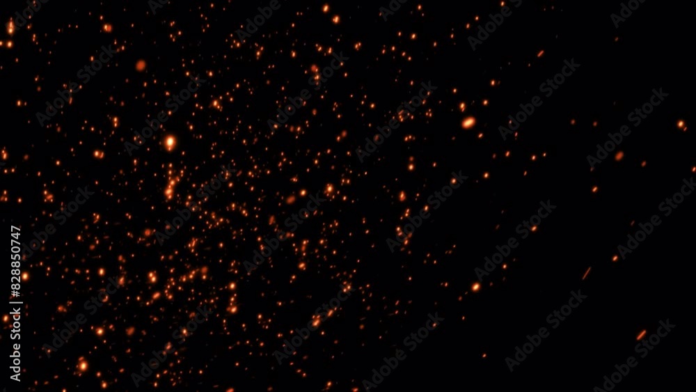 Elevate your projects with this stunning fire particles clip. Featuring a PNG background and an Alpha channel, it’s ideal for adding dramatic flair.