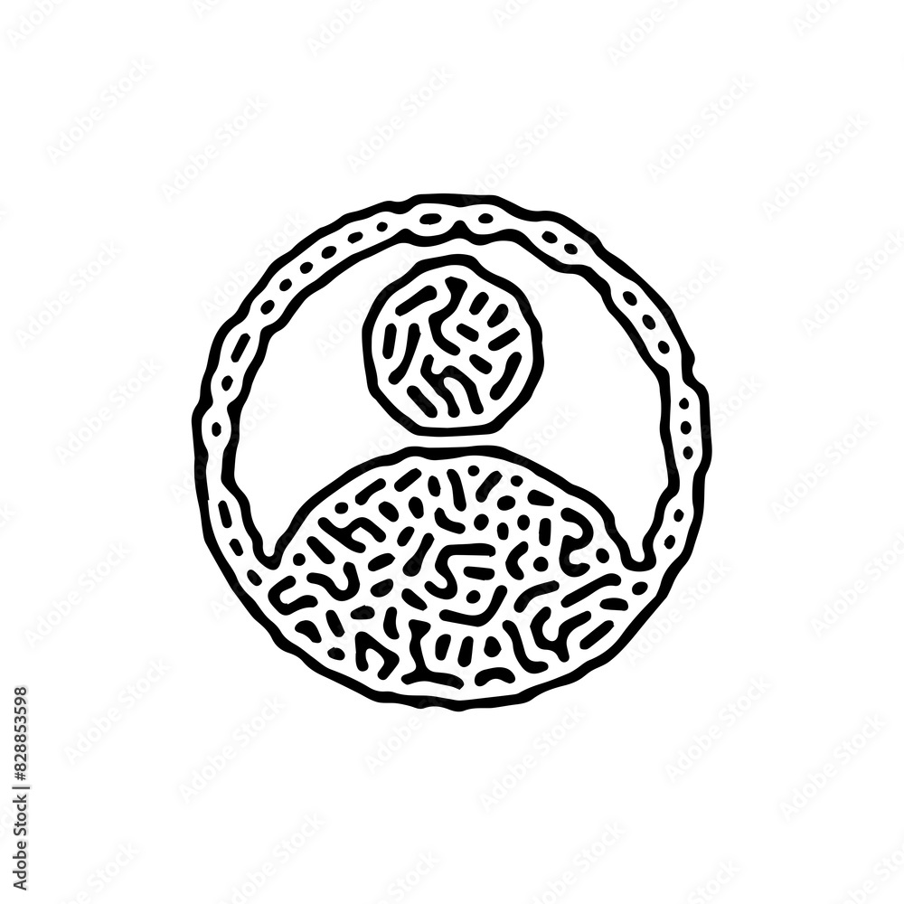 Unique User Profile Symbol Icon Unique User Profile Symbol Icon