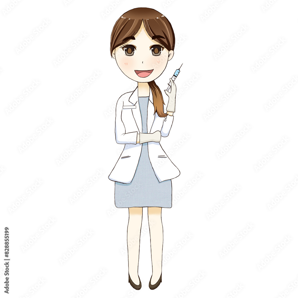 Illustration of nurse, character of nurses standing , female medical characters set cartoon. Illustration of nurse, character of nurses standing , female medical characters set cartoon.
