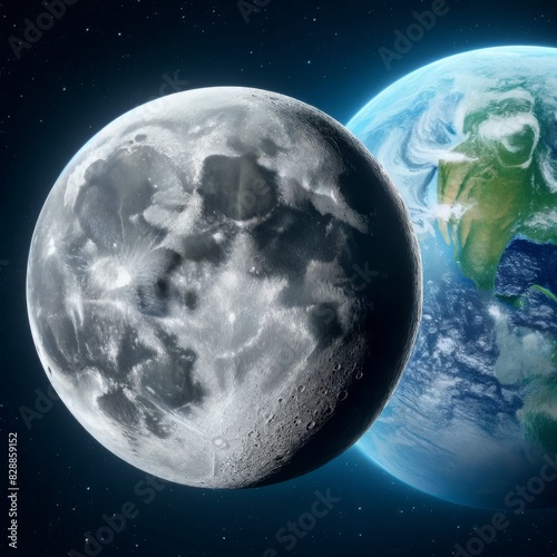 earth in space