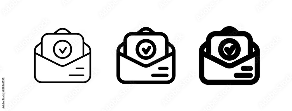 Editable accepted, approved, job application letter, applicant, vacancy vector icon. Work, office. Part of a big icon set family. Perfect for web and app interfaces, presentations, infographics, etc Editable accepted, approved, job application letter, applicant, vacancy vector icon. Work, office. Part of a big icon set family. Perfect for web and app interfaces, presentations, infographics, etc