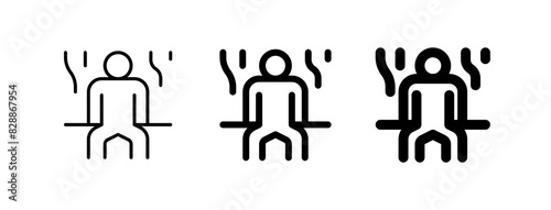 Editable sauna, spa vector icon. Wellness, spa, relaxation. Part of a big icon set family. Perfect for web and app interfaces, presentations, infographics, etc