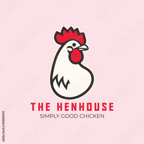 The henhouse logo design