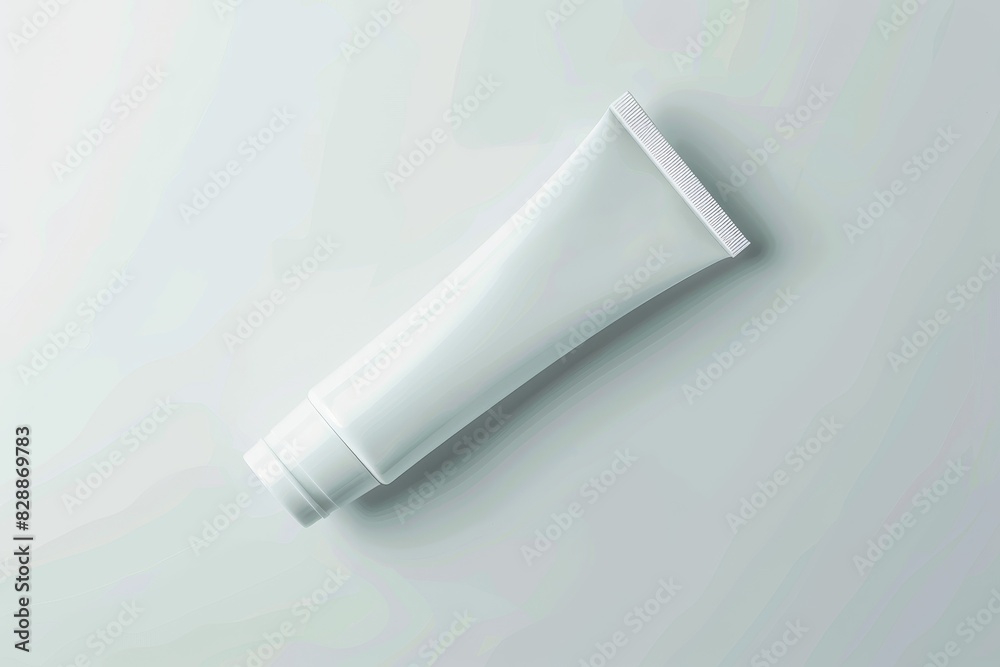 A tube of testosterone cream with a medical label on a clean, white background A tube of testosterone cream with a medical label on a clean, white background