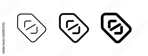 Editable SEO tag vector icon. SEO, marketing, business. Part of a big icon set family. Perfect for web and app interfaces, presentations, infographics, etc