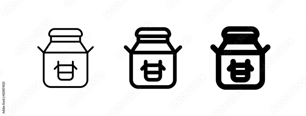 Editable milk can vector icon. Diary, farm, drink, beverage. Part of a big icon set family. Perfect for web and app interfaces, presentations, infographics, etc Editable milk can vector icon. Diary, farm, drink, beverage. Part of a big icon set family. Perfect for web and app interfaces, presentations, infographics, etc